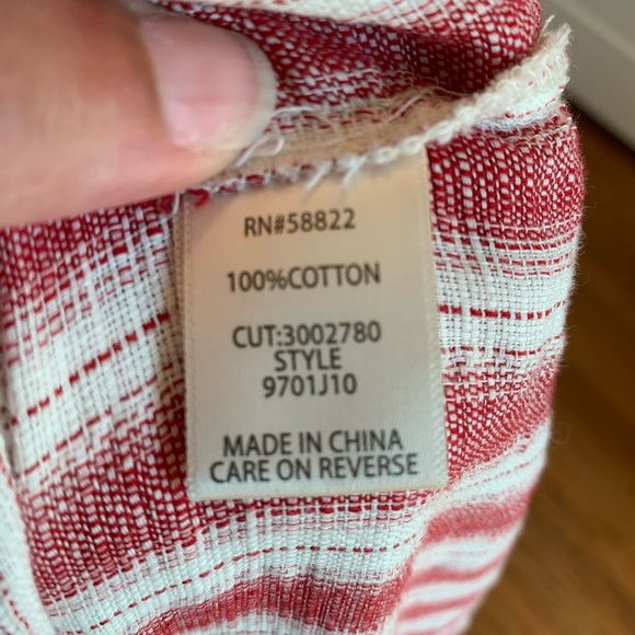 Max Studio Midi Striped Skirt - Picture 6 of 6